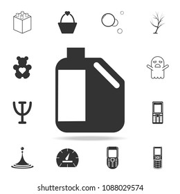 Oil bottle icon. Detailed set of web icons and signs. Premium graphic design. One of the collection icons for websites, web design, mobile app on white background