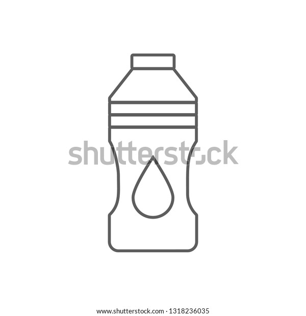 oil bottle icon. Element of Oil for mobile\
concept and web apps icon. Outline, thin line icon for website\
design and development, app\
development