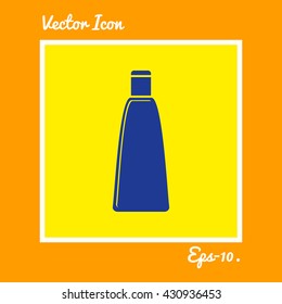 Oil Bottle Icon. Eps-10.