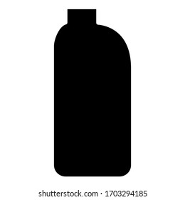 Oil bottle icon. motor oil icon. Car oil flat icon with white Background.