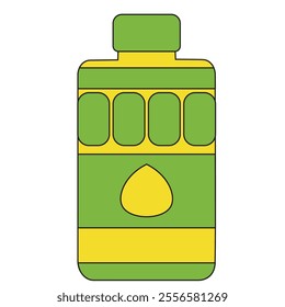 Oil bottle icon, a symbol of simplicity and practicality in every drop. Maintains quality, provides tenderness, and perfects every dish.