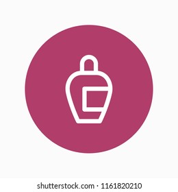 oil bottle icon vector