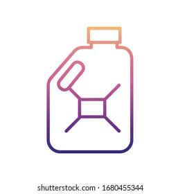 oil bottle nolan icon. Simple thin line, outline vector of Cars service and repair parts icons for ui and ux, website or mobile application