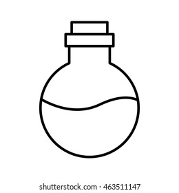 oil bottle spa product icon vector illustration design