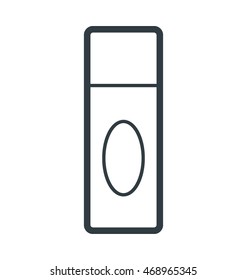 Oil Bottle Vector Icon