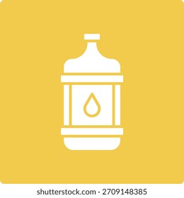 Icono de Vector de botella de aceite. Se puede utilizar para aplicaciones de impresión, móviles y de Web.