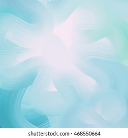 oil brush stroke texture, hand-drawn blue sky abstract background