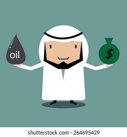 Oil Businessman Stock Vector (Royalty Free) 264695429 | Shutterstock
