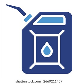 Elemento de icono de lata de aceite para diseño