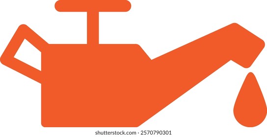 Oil can icon - simple and modern design