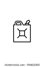 Oil Can icon, Vector
