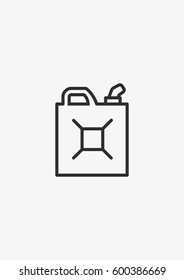 Oil Can icon, Vector