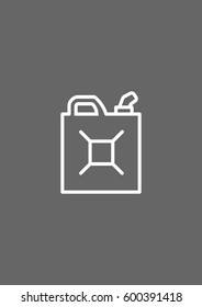 Oil Can icon, Vector