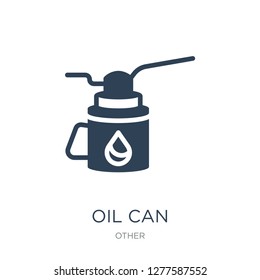 oil can icon vector on white background, oil can trendy filled icons from Other collection, oil can vector illustration