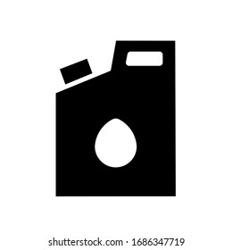 Vektorillustration Öl kann Symbol sein. EPS. 10.