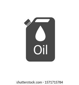 Oil canister icon, gasoline icons vector. Simple illustration of icon vector icons of oil canister oil vector icons for web refueling vector icons