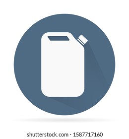 Oil canister icon, gasoline icons vector. Simple illustration of icon vector icons of oil canister oil vector icons for web refueling vector icons