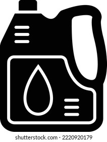 Oil Canister vector icon. Can be used for printing, mobile and web applications.