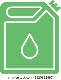 Oil Canister vector icon. Can be used for printing, mobile and web applications.