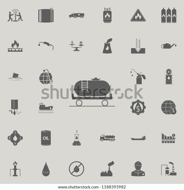 oil carriage icon. Oil icons universal set for web\
and mobile
