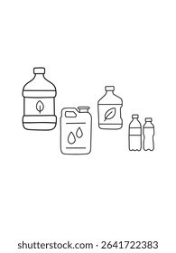 oil container set,  edible oil set