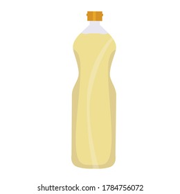 Oil cooking bottle icon. Food icon - Vector