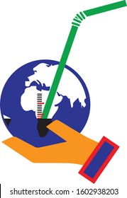 Oil crisis III, digital illustration, vector graphics