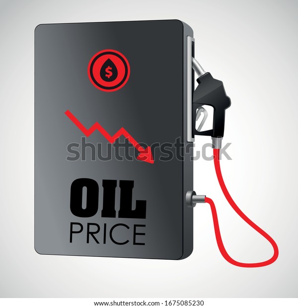 the oil crisis in\
vector