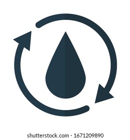 oil cycle in white background vector illustration design
