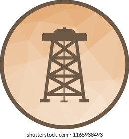 Oil, derrick, rig