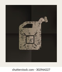 Oil design on black background,vector