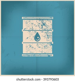 Oil design on old background,vector