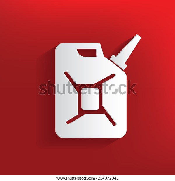 Oil design on red\
background,clean vector