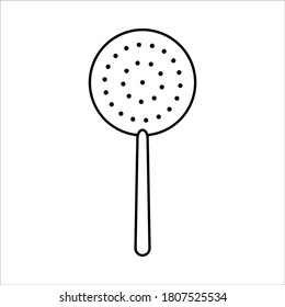 Oil drainer line art vector, flat icon, illustration vector