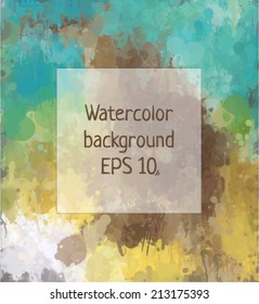Oil drop abstract background brown