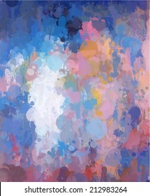 Oil drop abstract background colorful