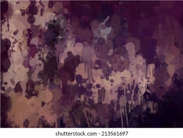 Oil drop abstract background dark