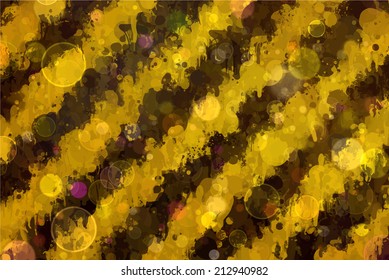 Oil drop abstract background lines