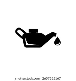 Oil drop can icon vector illustration graphic