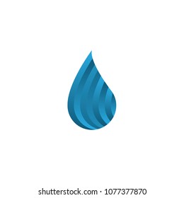 Oil drop energy logo