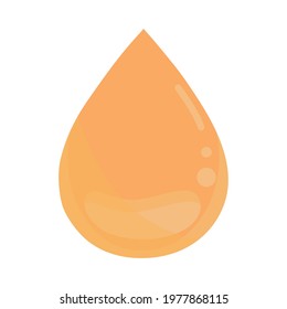 oil drop essential isolated style