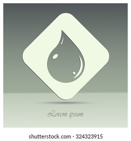  oil drop, icon