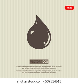  oil drop, icon
