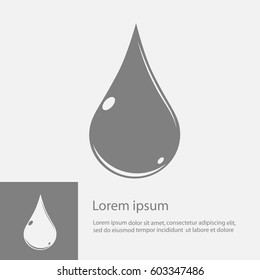  oil drop, icon