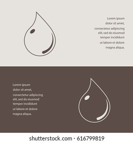  oil drop, icon