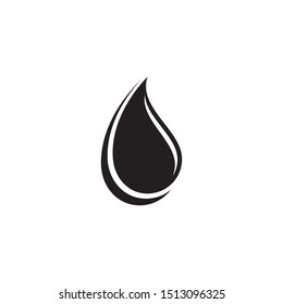 Oil drop icon vector illustration