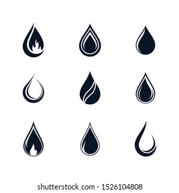 Oil drop icon vector illustration design