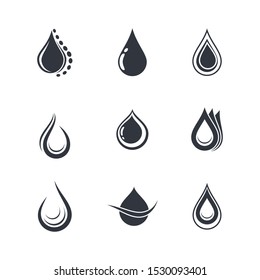 Oil drop icon vector illustration design