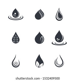 Oil drop icon vector illustration design