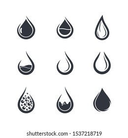 Oil drop icon vector illustration design